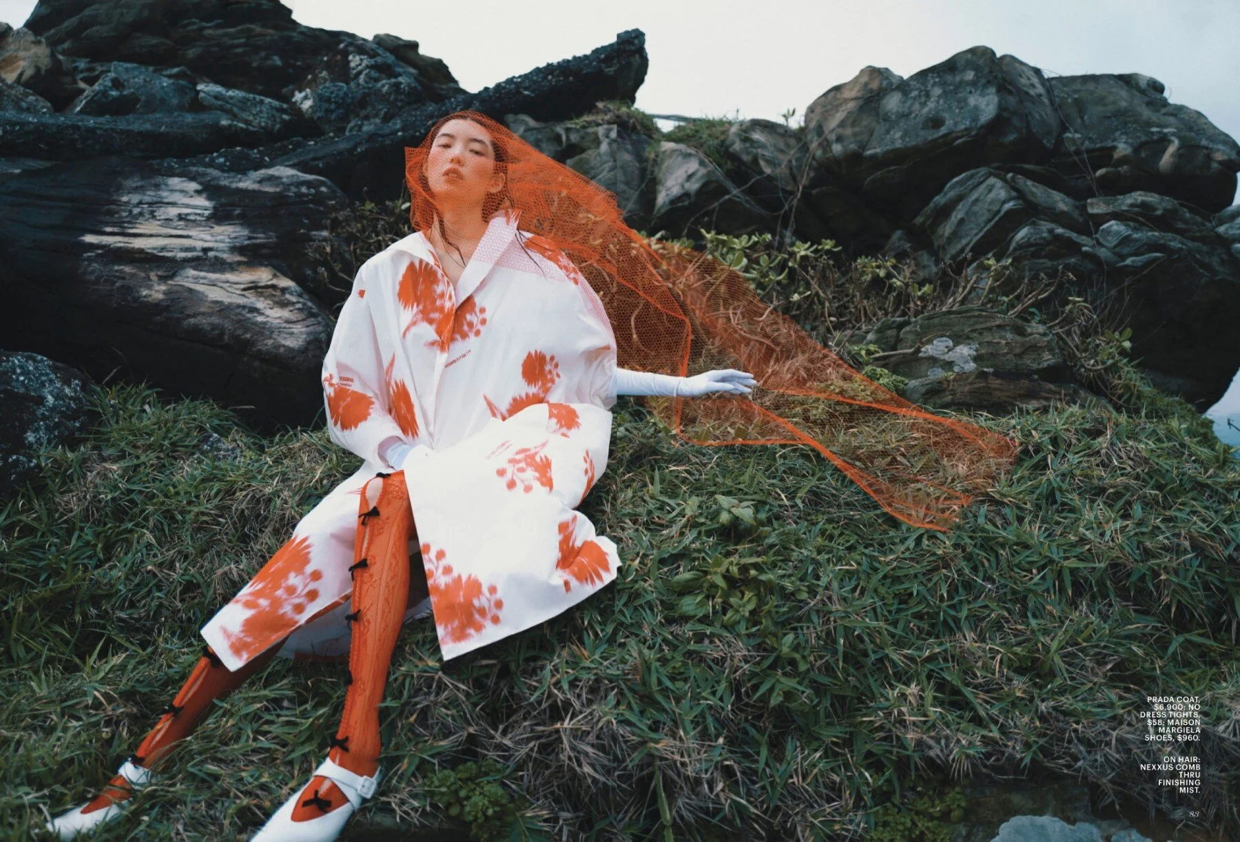 Zhong Lin Flashes Chen Hsu in 'Rising Tide' for Marie Claire US